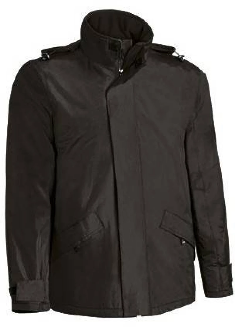 Manitoba Μπουφάν Unisex Αδιάβροχο 100% Πολυέστερ 250gsm BLACK
