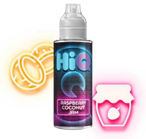 HiQ Raspberry Coconut Jam Flavour Shot 20/120ml