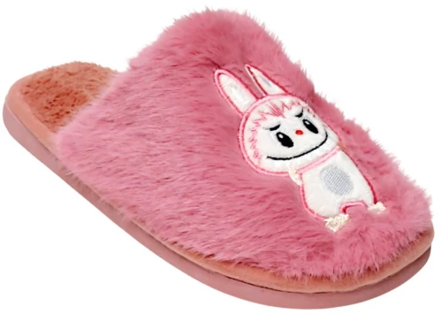 ΠΑΝΤΟΦΛΑ ΚΟΡΙΤΣΙ COMFY LABUBU XL-8093 ΡΟΖ (36-41)