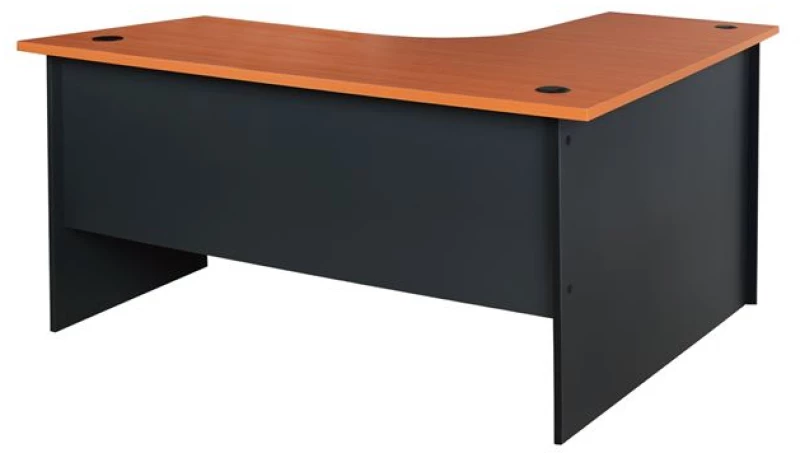 ΓΡΑΦΕΙΟ ΓΩΝΙΑ ΕΠΑΓΓΕΛΜΑΤΙΚΟ SIENNA 150Χ150Χ75εκ HM2019.03 ΚΕΡΑΣΙ
