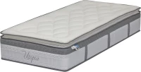 Στρώμα Utopia pakoworld pocket spring με ανώστρωμα 30-32cm 90x190εκ