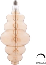 ΛΑΜΠΤΗΡΑΣ LED FILAMENT 8W E27 3000K GOLD COLOR DIMMABLE  HM4056.02