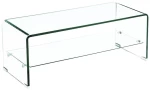 GLASSER Τραπεζάκι Σαλονιού Καθιστικού  Ράφι 12/8mm