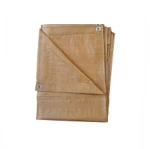Μουσαμάδες Αδιάβροχοι με Κρίκους Μπεζ 120gr/m2 (Τapraulin) - 5x10m