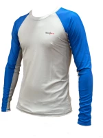 Tech-Pro Block Rash Guard L/S – Γκρι/Μπλε