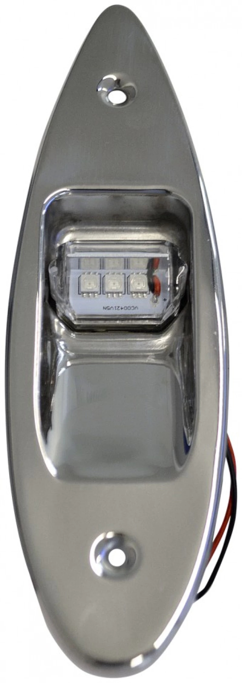Φανός Πλευρικός Ναυσιπλοΐας Χωνευτός Inox 304 - Led