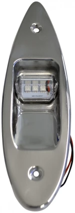 Φανός Πλευρικός Ναυσιπλοΐας Χωνευτός Inox 304 - Led