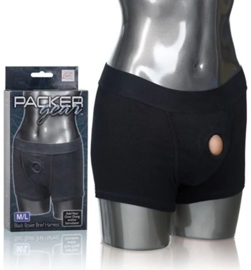 CALEX PACKER GEAR BOXER BRIEF HARNESS M/L