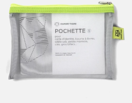Papier Tigre – Mesh Pocket Citron