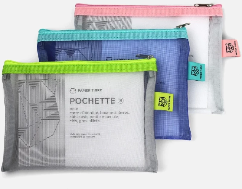 Papier Tigre – Mesh Pocket Citron