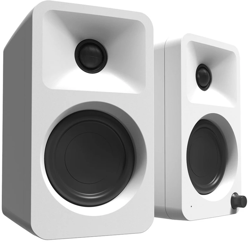 Kanto Audio ORA Matte White - Ζεύγος αυτοενισχυόμενων desktop monitors 3 ιντσών με Bluetooth