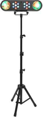 BoomToneDJ VGAS - Μπάρα πολυεφέ 2x RGB LED και 2x ColorBall