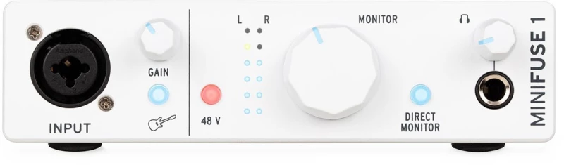 Arturia MiniFuse 1 White - Φορητή κάρτα ήχου USB 1 in / 2 out