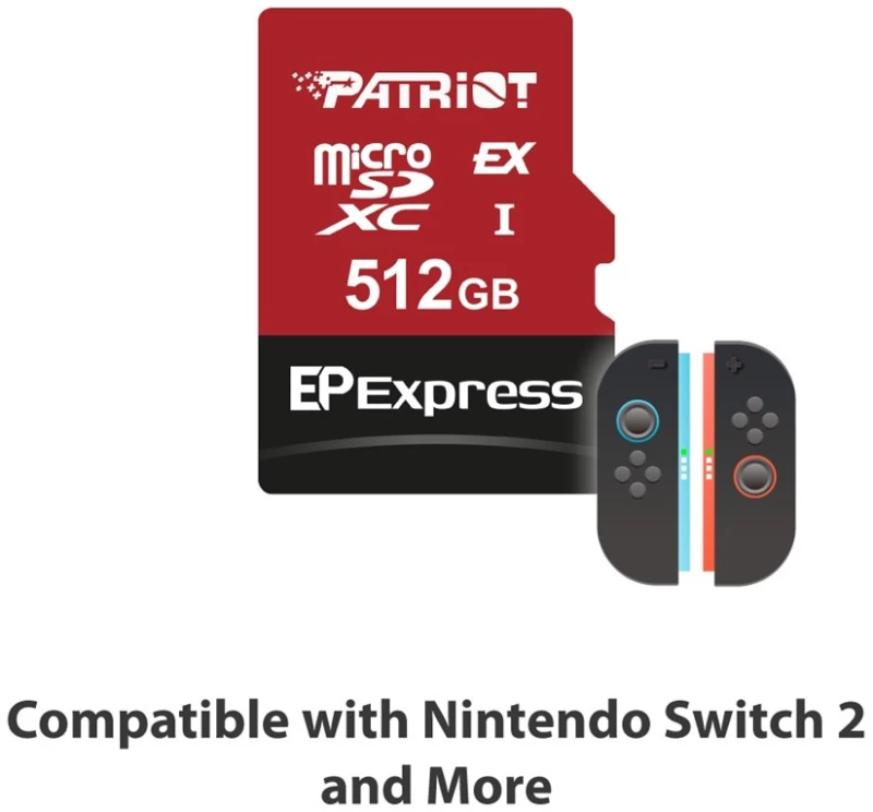 Patriot Memory EP Express memory card 512GB MicroSDXC 800/600 MB/s (PEF512GEPEXMCX)
