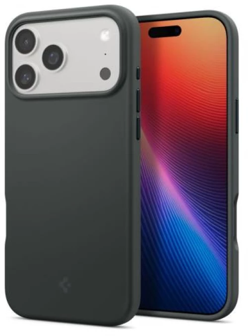 Θήκη Σιλικόνης Spigen Silicone Fit Magsafe Apple iPhone 17 Pro Max Πράσινο