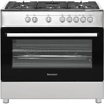 Ravanson KWGE-K90A Cheff (inox) gas and electric cooker