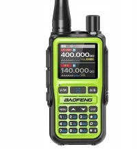 Baofeng UV-5R EU MINI USB-C Bluetooth VHF UHF Aviation Band Green Walkie-Talkie