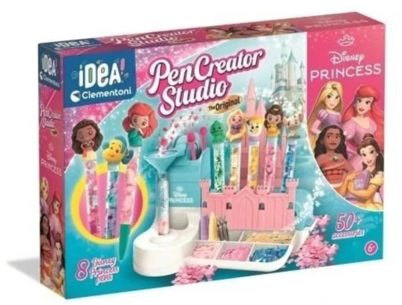 Clementoni Idea Art - Disney Princess Ballpoint Pen Factory