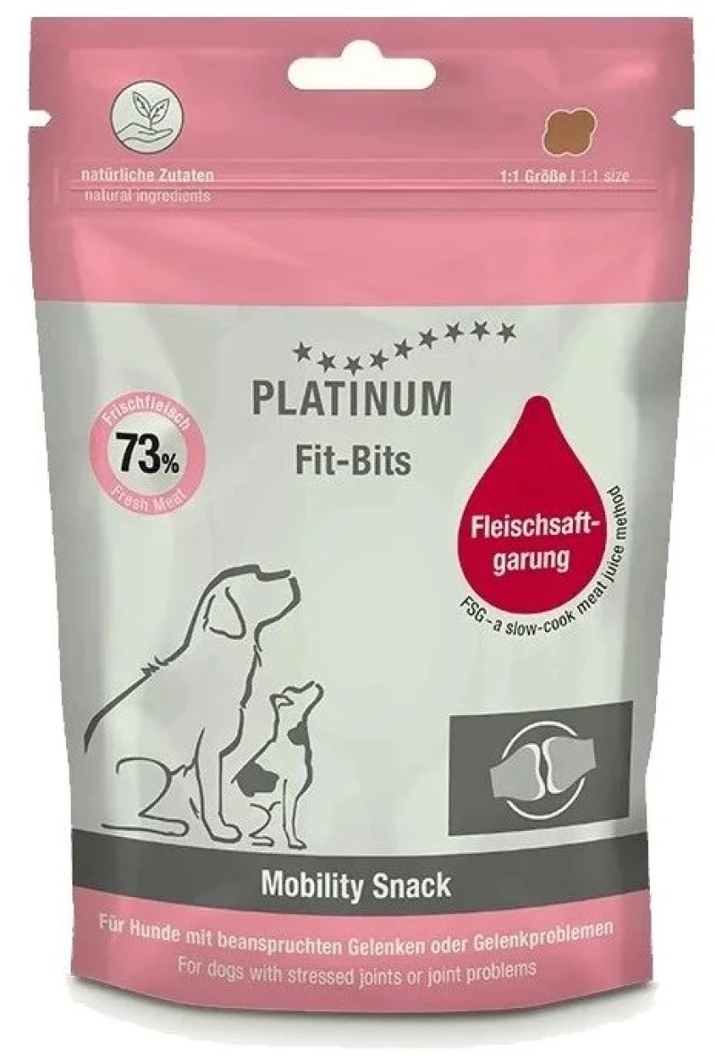 PLATINUM Fit-Bits Mobility - dog treat - 150g