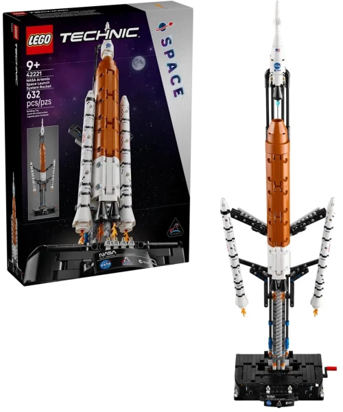 LEGO TECHNIC 42221 NASA Artemis Space Launch System Rocket