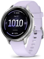 Garmin Venu 4 3.05 cm (1.2") AMOLED 41 mm Digital 390 x 390 pixels Touchscreen Silver Wi-Fi GPS (satellite)