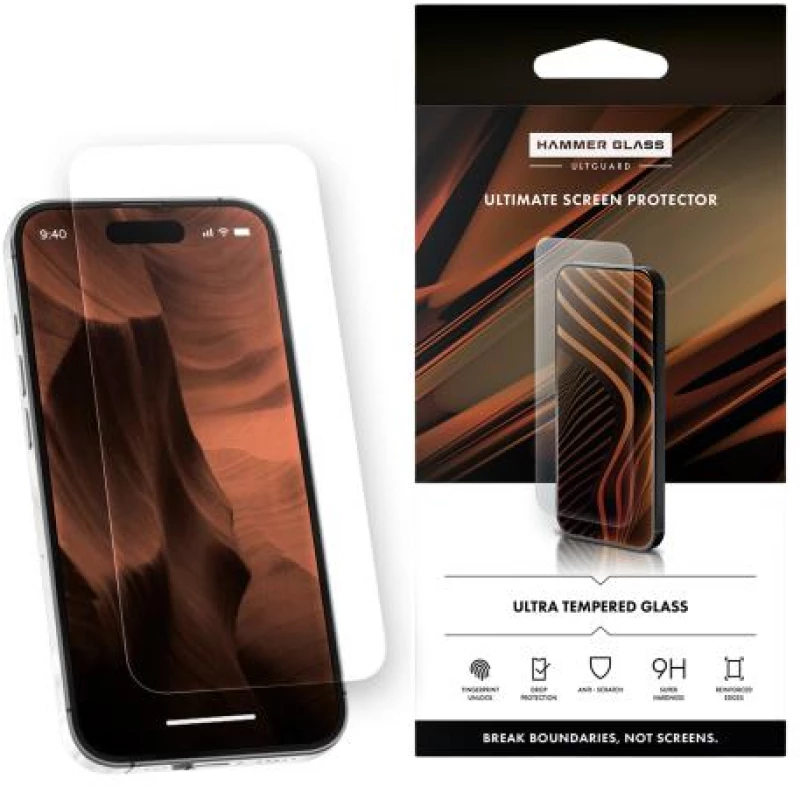 Tempered Glass Hammer Glass Apple iPhone 13 Pro Max/ 14 Plus Ult Guard (1 τεμ.)