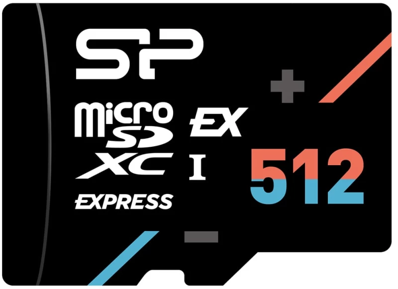 SILICON POWER κάρτα μνήμης microSDXC Express Hypera, 512GB, PCIe Gen 3x1, C10 UHS-I U3 A1 V30