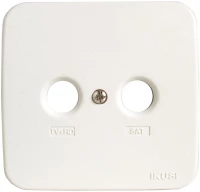 IKUSI IKU-2490 PBT-480 coverplate tv-rd