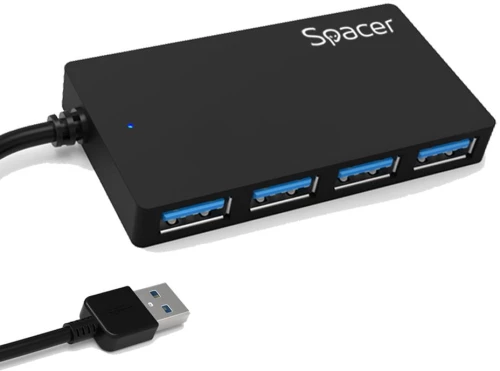 Spacer SPH-332 USB 3.0 Hub 4 Θυρών με σύνδεση USB-A