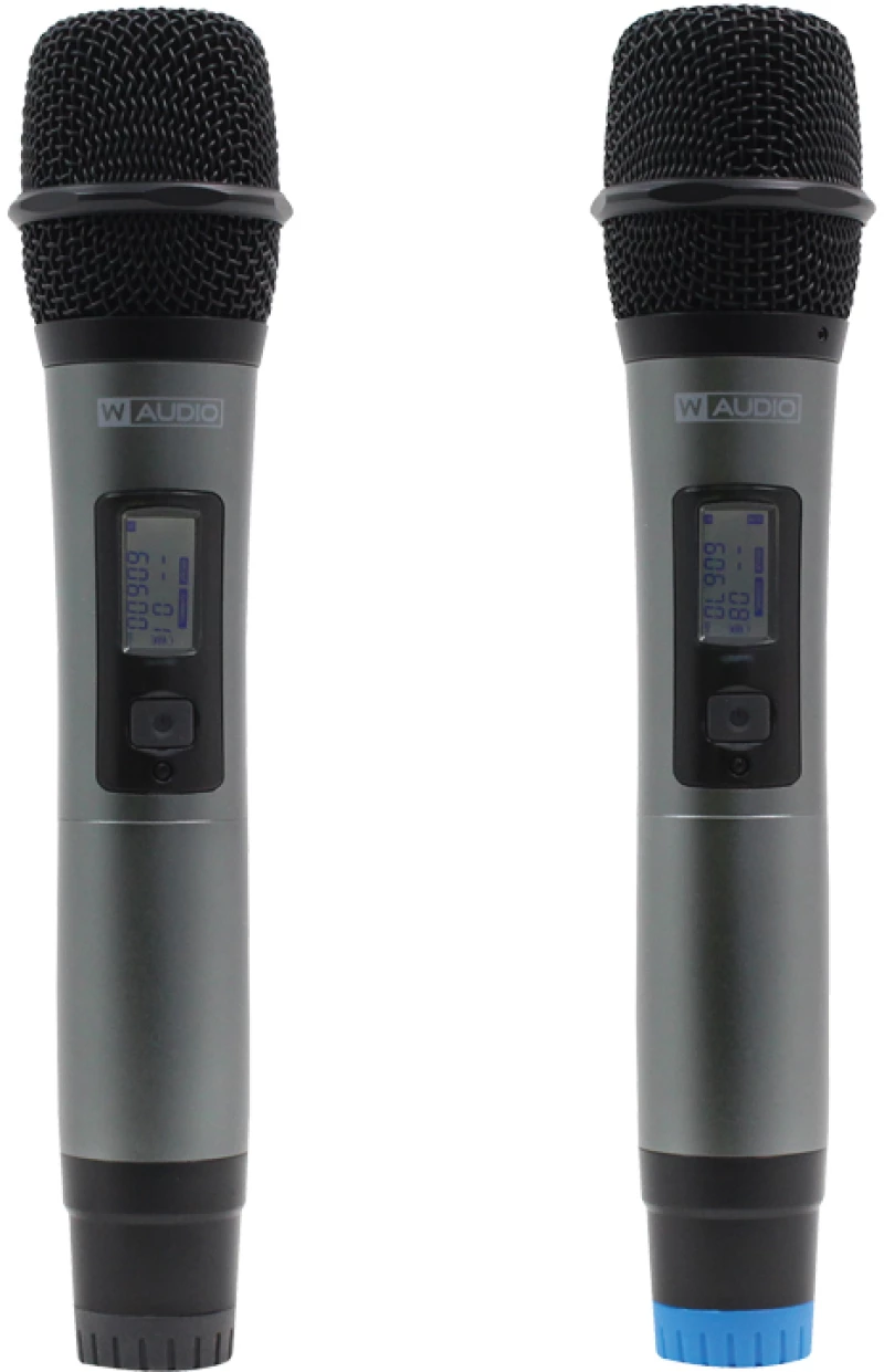 W-Audio MIC-72 - Ασύρματο Σετ Μικροφώνων Χειρός 606.0Mhz-614.0Mhz