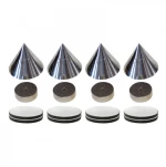 Dynavox Sub-Watt Absorber Set Chrome - Αποσβεστήρας κραδασμών (4 τεμάχια)