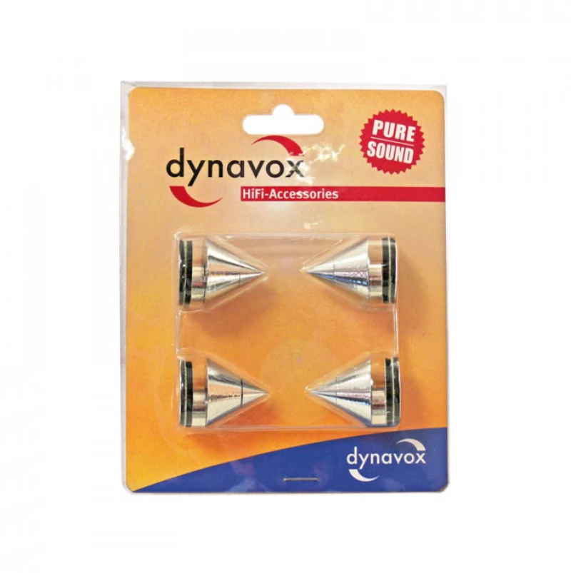 Dynavox Sub-Watt Absorber Set Chrome - Αποσβεστήρας κραδασμών (4 τεμάχια)
