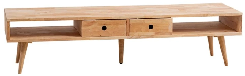 Έπιπλο τηλεόρασης Nextdeco Natural μασίφ ξύλο Υ36,5x150x40εκ. -  11714