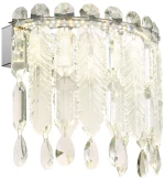wall light metal chromed, LED - 67176-12W