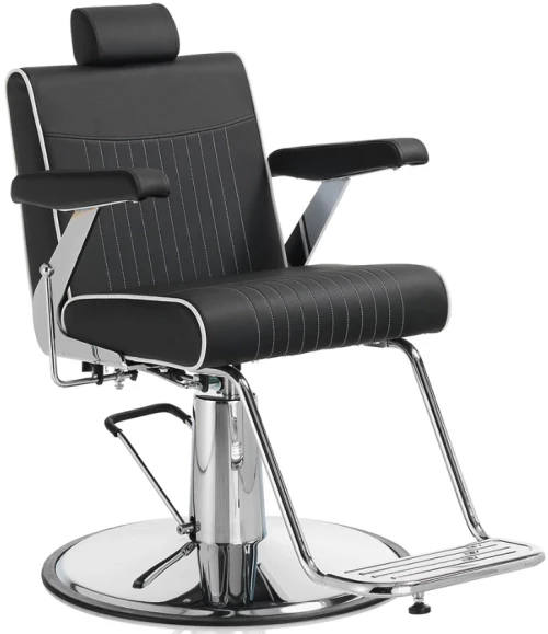 ΠΟΛΥΘΡΟΝΑ BARBER CHAIR ΜΑΥΡΗ
