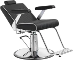 ΠΟΛΥΘΡΟΝΑ BARBER CHAIR ΜΑΥΡΗ