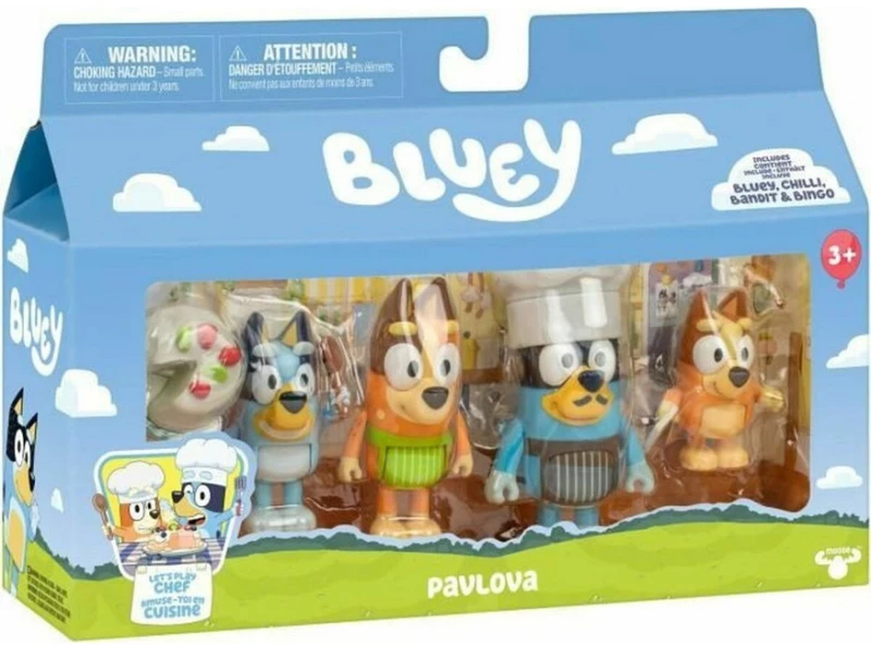 GIOCHI PREZIOSI BLUEY ΟΙΚΟΓΕΝΕΙΑ 4 ΦΙΓΟΥΡΕΣ PAVLOVA BLYA6100