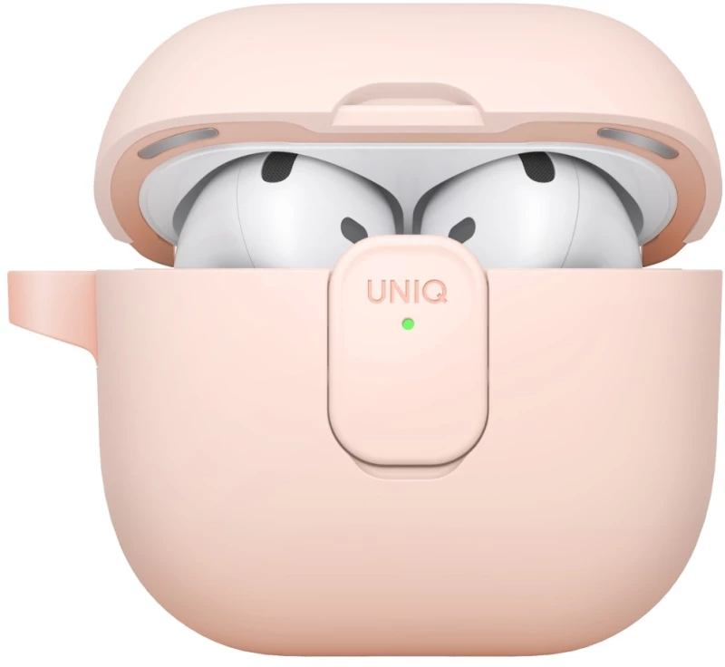 Uniq Clyde Lock Case for AirPods 4 - Pink