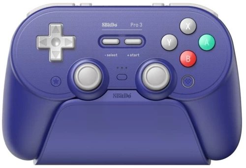 8Bitdo - Pro 3 Bluetooth Gamepad - Purple / PC