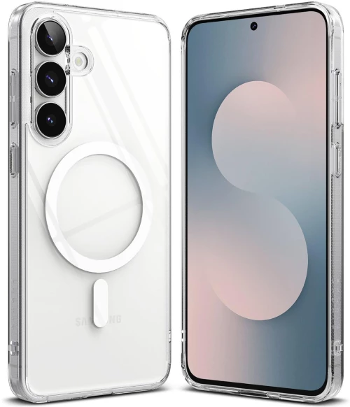 Ringke Fusion Magnetic MagSafe Case for Samsung Galaxy S25 FE - Clear