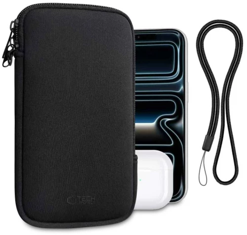 Tech-Protect SM70 case for 6.0"-7.2" smartphones - black