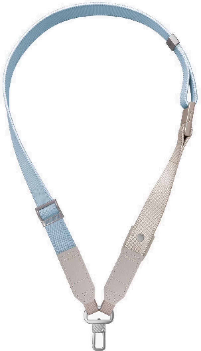 Uniq Vista 2-in-1 phone lanyard - blue and beige