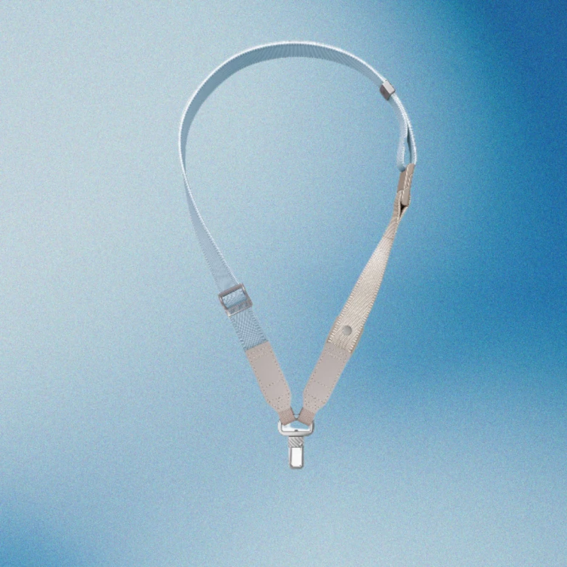 Uniq Vista 2-in-1 phone lanyard - blue and beige