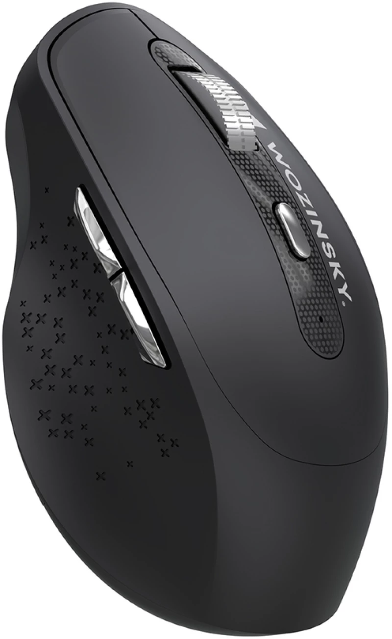 Wozinsky WMGK-1134 Ergonomic Wireless Mouse - Black