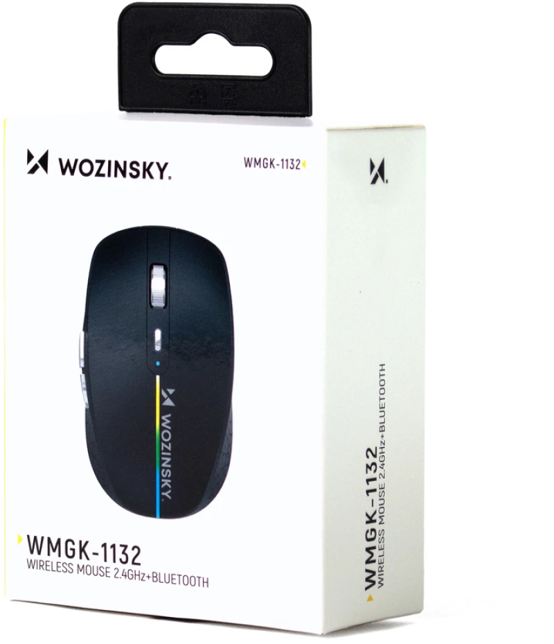 Wozinsky WMGK-1134 Ergonomic Wireless Mouse - Black