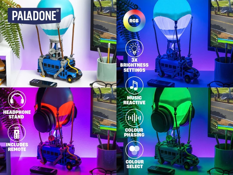 Fortnite - Battle Bus Diorama Light / Fan Shop and Merchandise