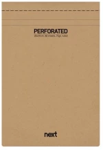 Next Μπλοκ Σημειώσεων Perforated 11x16.5cm Ριγέ 80φ.