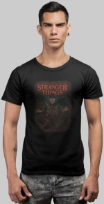 Stranger Things – Will Rises T-shirt - BLACK
