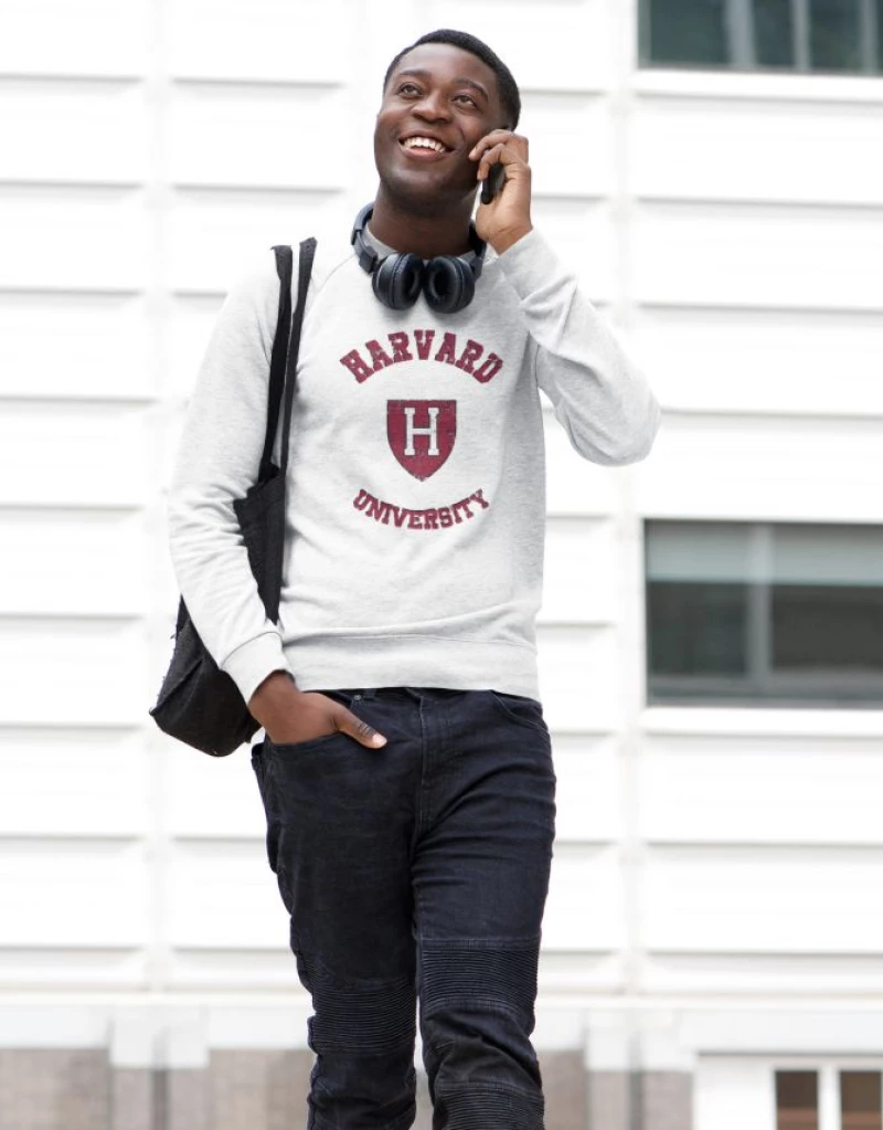 Offer | Harvard Sweatshirt (Replica) - WHITE