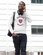 Offer | Harvard Sweatshirt (Replica) - WHITE